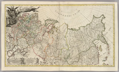 Карта России 17 век