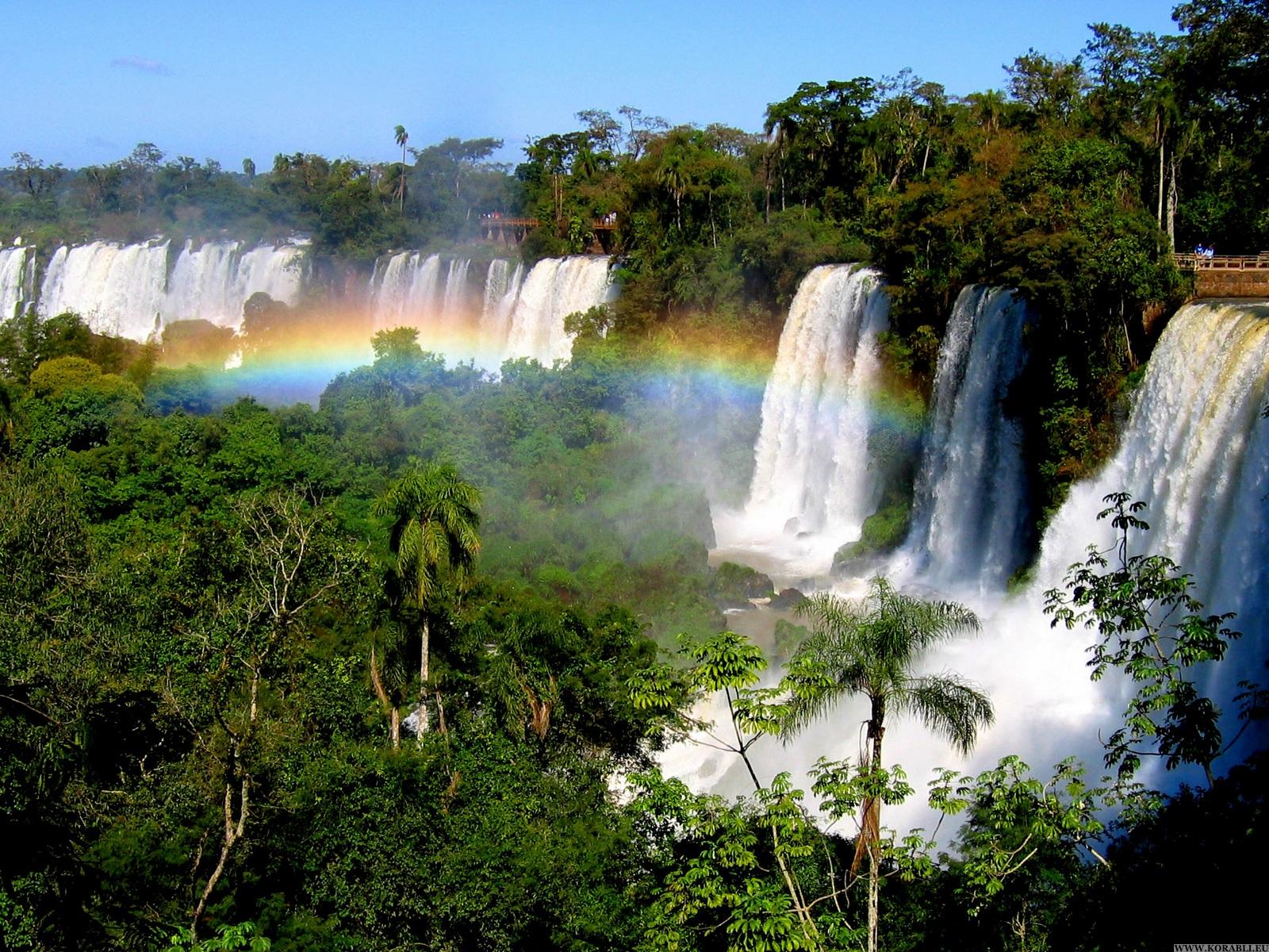 Самый мощный в мире водопад Игуасу