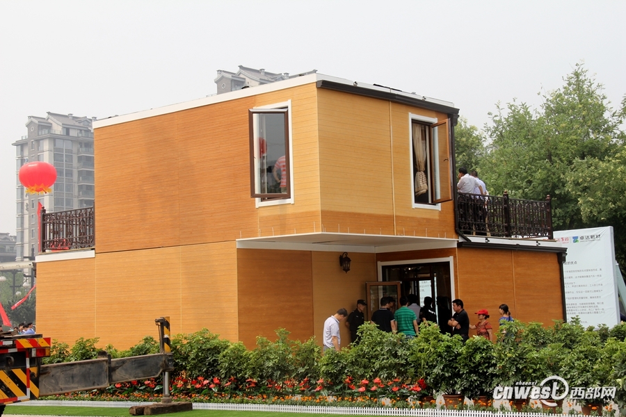 супер дом в Китае из 3D