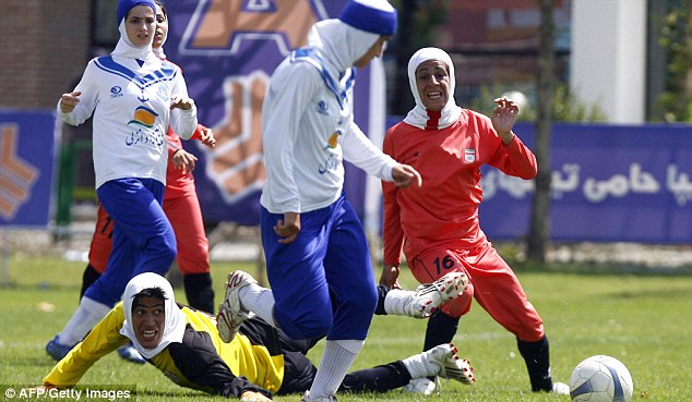 женский футбол в Иране