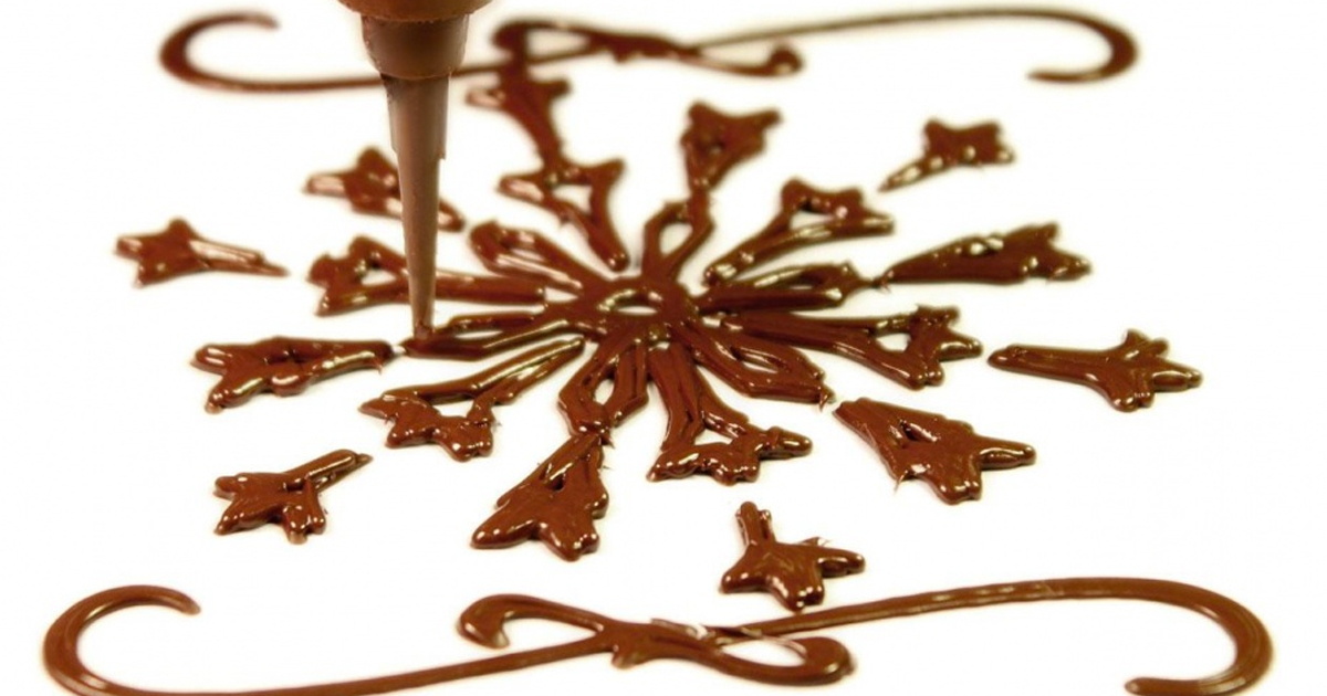 тремерная печать из шоколада
