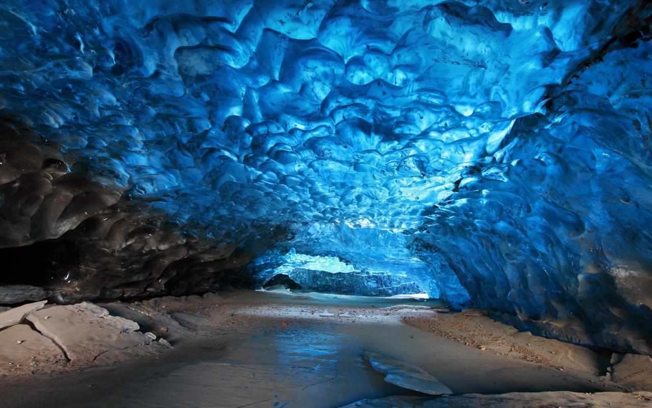 подземная красота Исландии