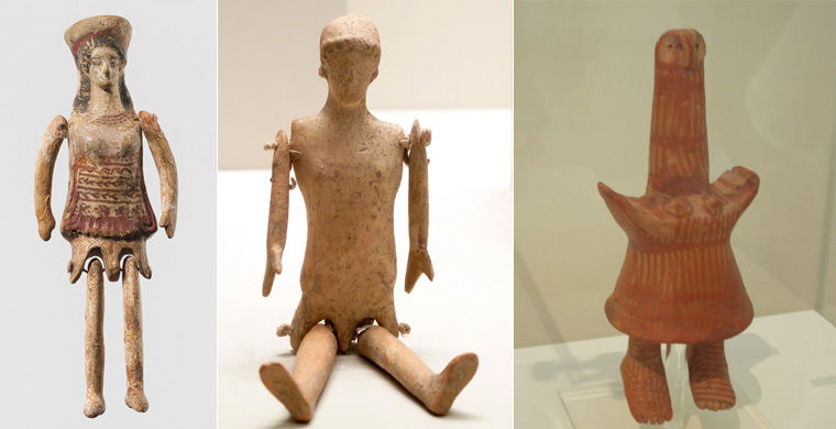 Кукольное творчество древнего мира