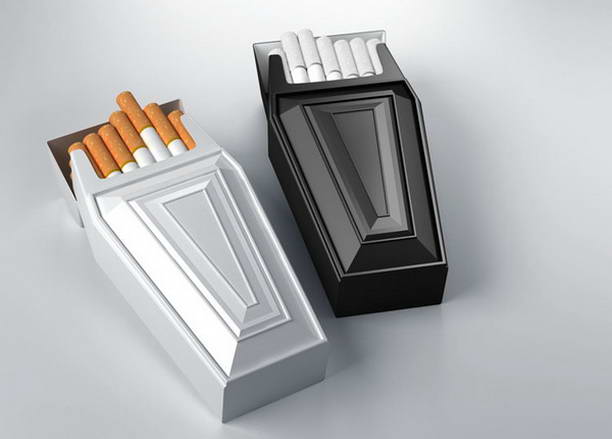 Креативный подход к пачке сигарет
