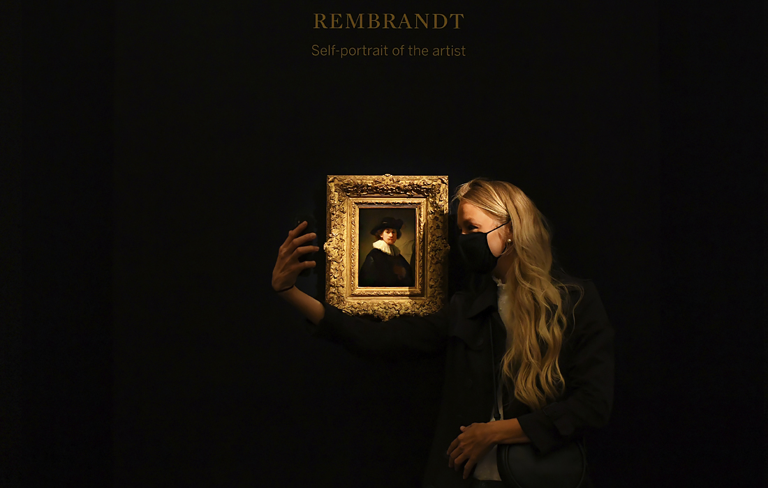 "Автопортрет" Рембрандта ван Рейна - самый дорогой автопортрет в мире