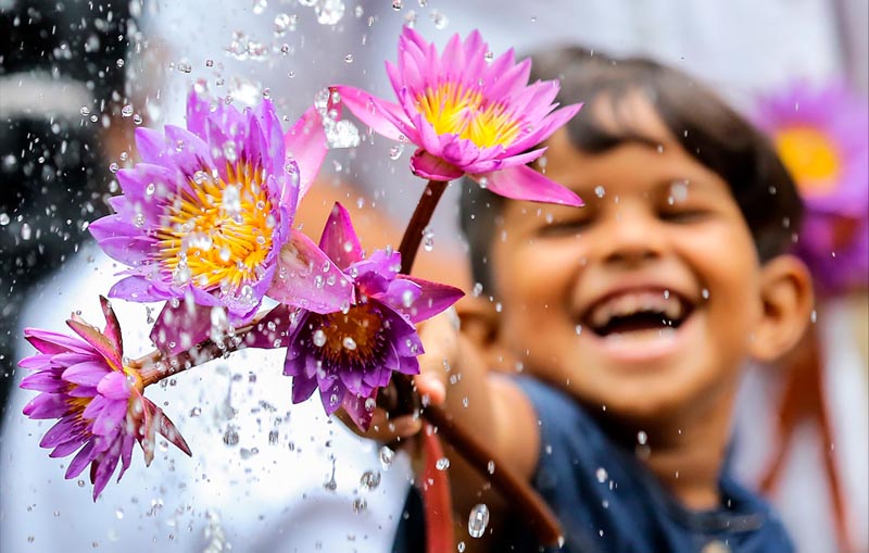Детская радость на Шри-Ланке
