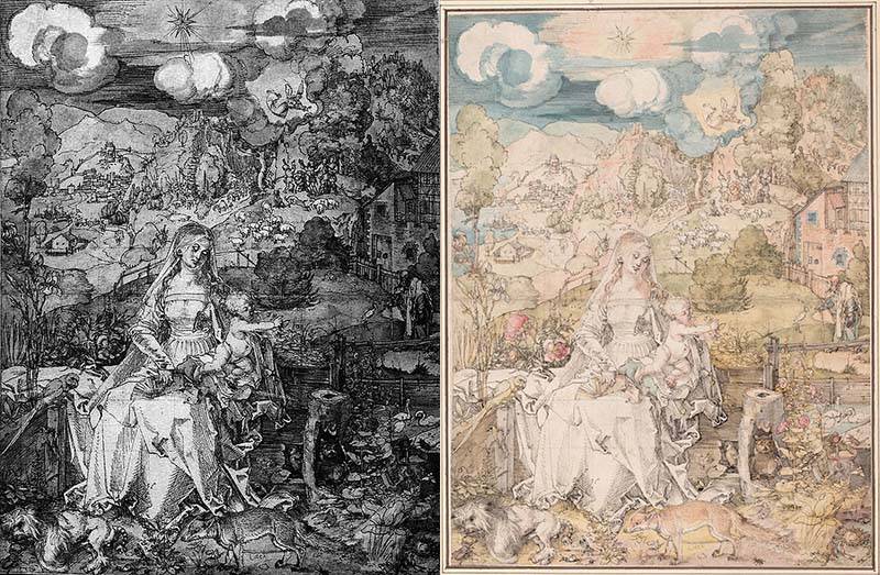 «Богоматерь со множеством животных» (1506 г.)