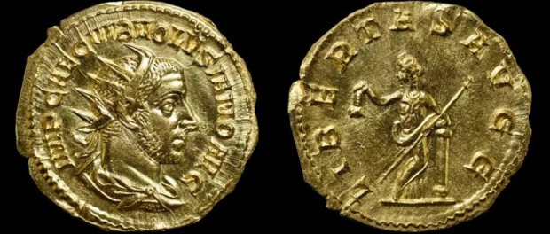 Венгры откопали редкую монету времен Римской империи