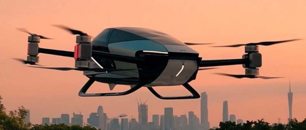 В Эмиратах презентовали летающее авто XPeng G2