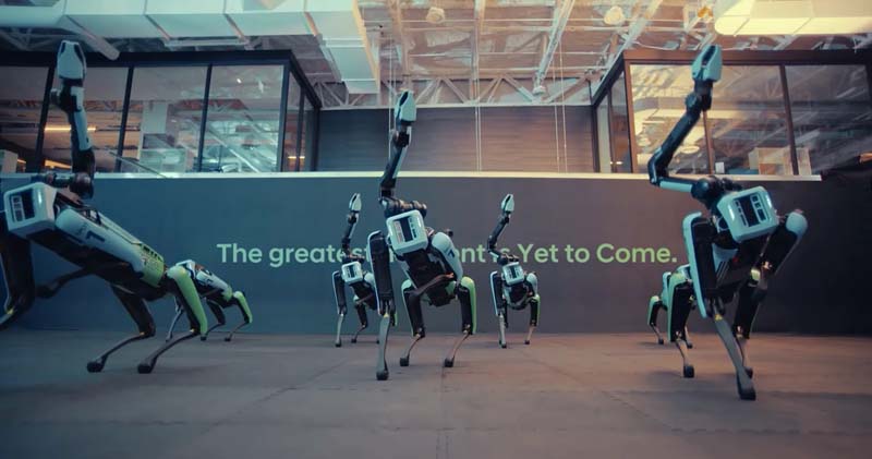Роботы Boston Dynamics станцевали под хит BTS 