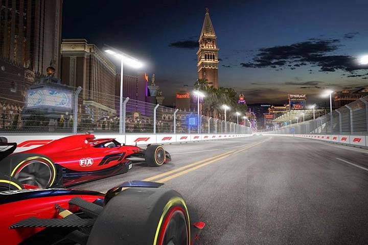 The F1 2023 Grid Is Ready For Vegas