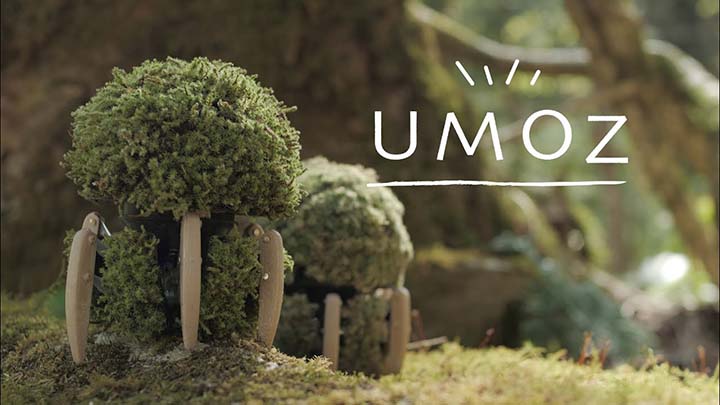 Panasonic выпустил робота-растение Umoz