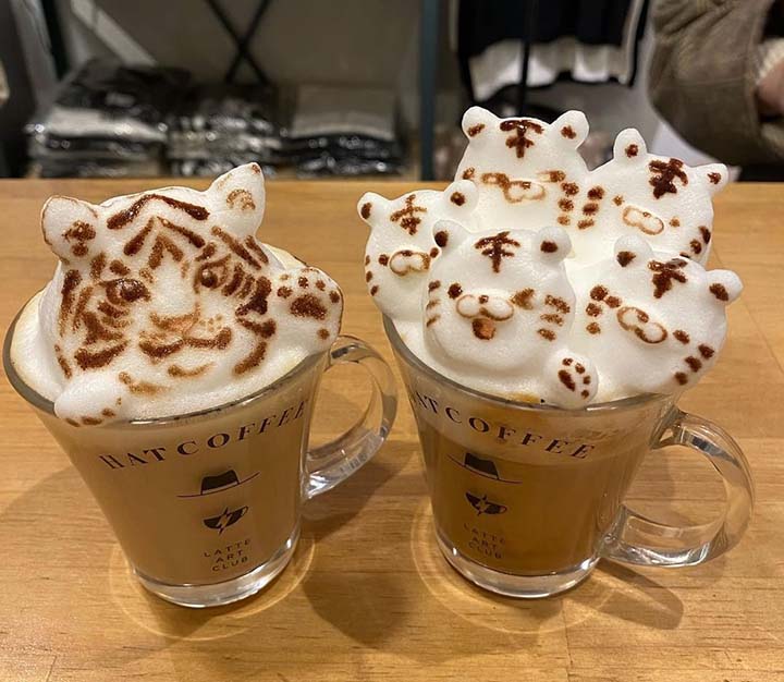 3D Latte Art Magic at Hatcoffee1