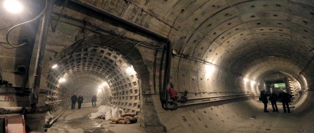 Первый двухутный тоннель в подземке проложили в Питере
