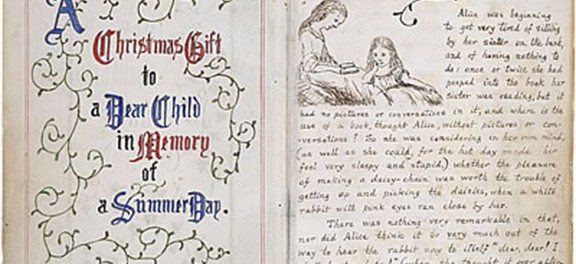 Британцы выложили в сеть оригинальную рукопись «Алисы в стране чудес»