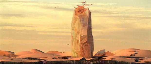 Город-небоскреб вскоре возвысится над Сахарой