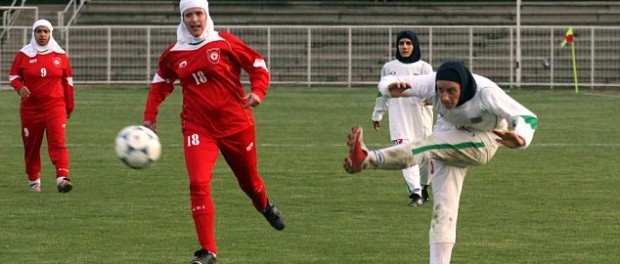 Неженское лицо женского футбола в Иране