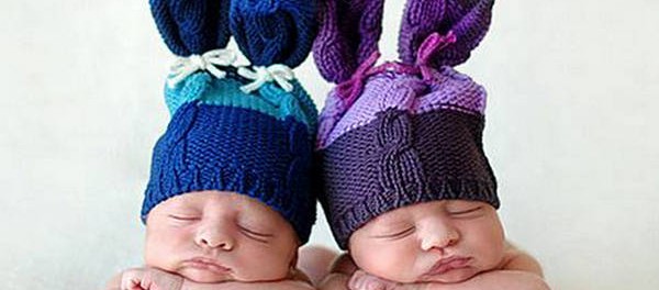 Две пары американских близнецов родились в разные годы