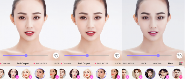 Новые приложения помогают примерить и снять макияж
