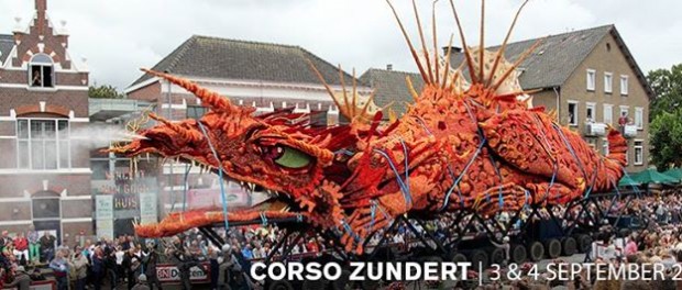 Самые невероятные картины цветочного парада Сorso Zundert 2017