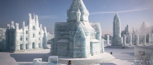 Ледяное очарование Харбинского фестиваля скульптур