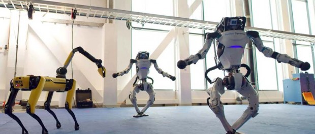 Роботы Boston Dynamics оригинально поздравили с Новым Годом