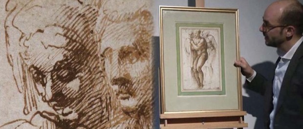 Неизвестный рисунок Микеланджело ушел с молотка за 23 миллиона евро