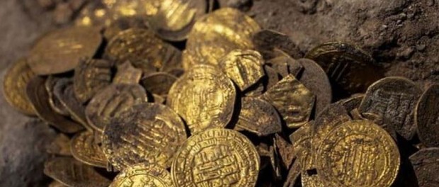Британцы откопали клад с редкими золотыми монетами